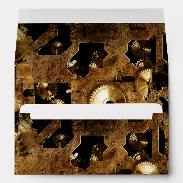 Enveloppes Steampunk (Dos (Bas))