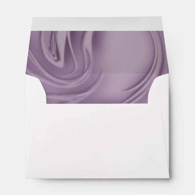 Enveloppes Style Vieux Lavande Éclats Intérieur (Dos (Bas))
