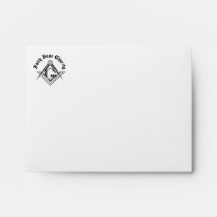 Enveloppes Symbole franc-maçonnerie