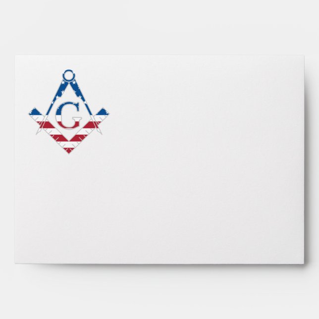 Enveloppes Symbole Freemasonic des États-Unis (Devant)