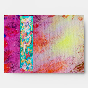 Enveloppes TAILLE DE CORRECTION DE GRAPE, rouge violet jaune 