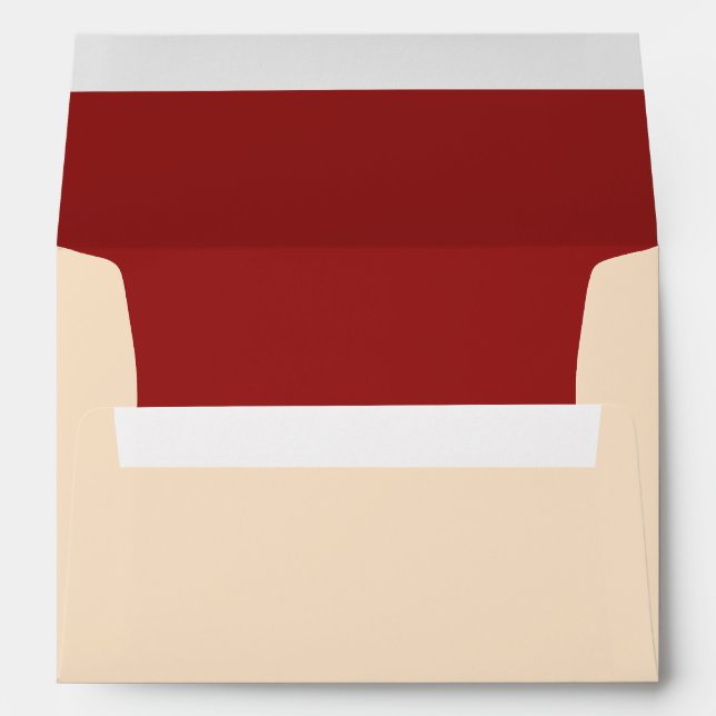 Enveloppes Thanksgiving Turquie (Dos (Bas))