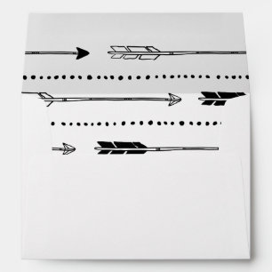 Enveloppes thématiques avec Motif Flèche