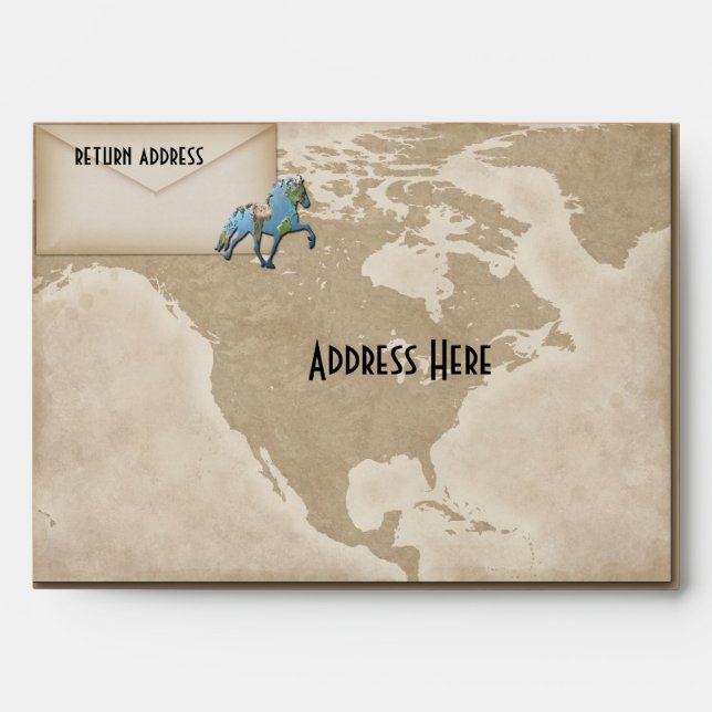 Enveloppes Toltant le Monde (Devant)