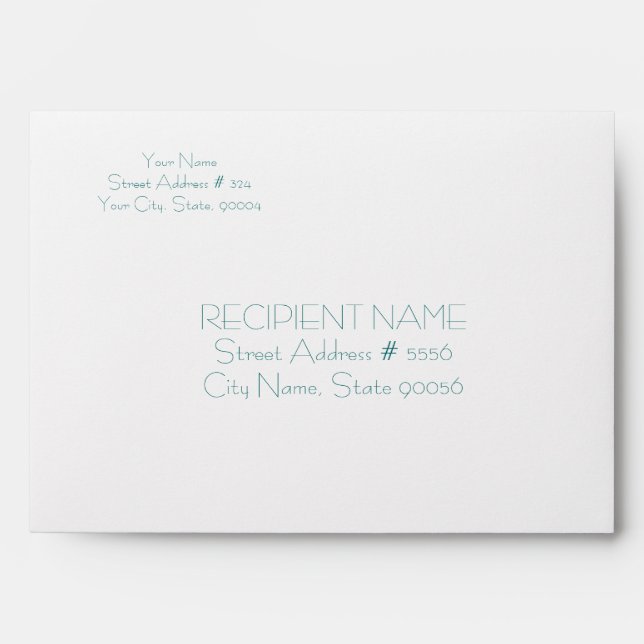 Enveloppes Tons Jaunes Retro Abstrait Collage-Blanc (Devant)