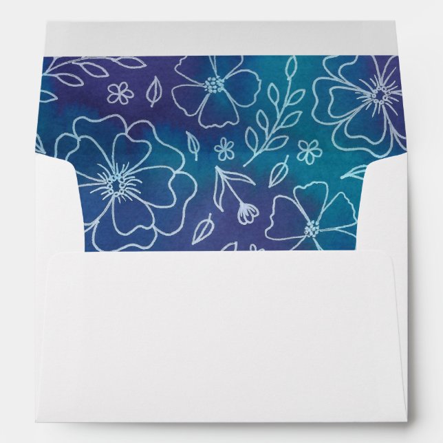 Enveloppes traitées à rendement floral dynamique (Dos (Bas))