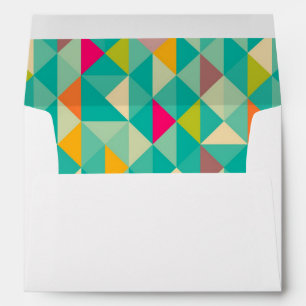 Enveloppes Triangles motif