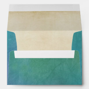 Enveloppes tropicales de l'océan de plage