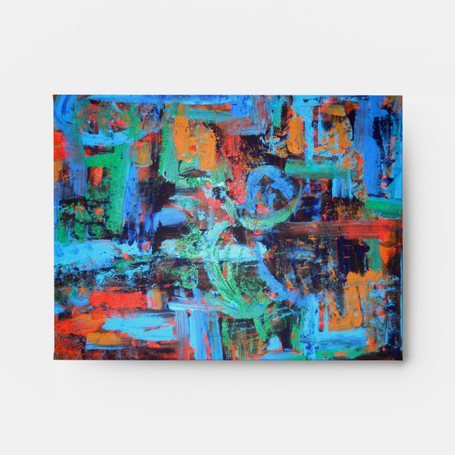 Enveloppes Une Promenade Dans L'Art Abstrait De Wabi Sabi Dan (Devant)