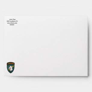 Enveloppes USASOC 1er opérations spéciales SOCOM vétérans pat