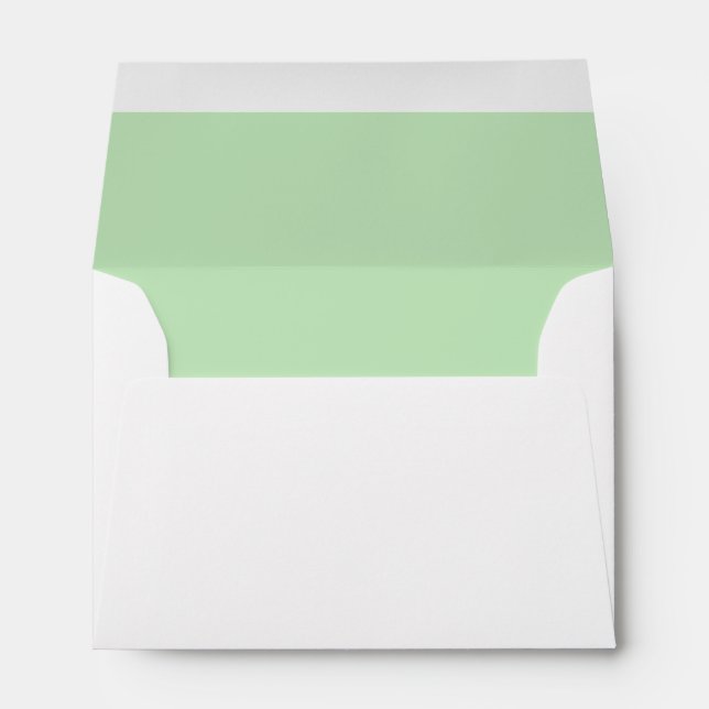 Enveloppes Vert doux (Dos (Bas))
