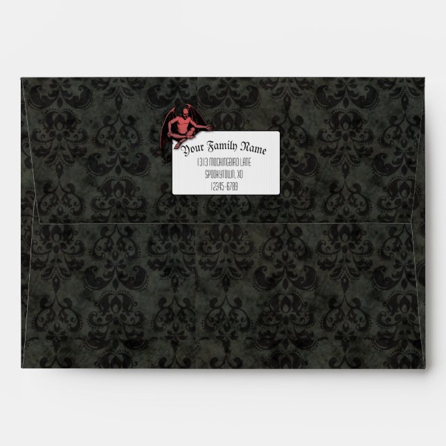 Enveloppes victoriennes éffrayantes (Dos (Haut rabat))