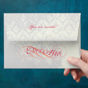 Enveloppes vintages en Damas vieillies
