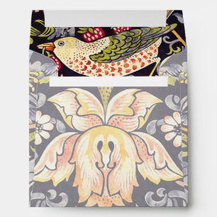Enveloppes William Morris Strawberry Thief Floral Art nouveau