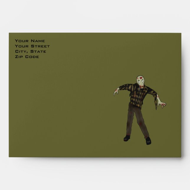 Enveloppes zombies (Devant)