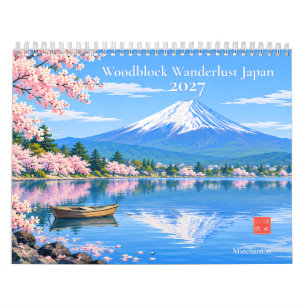 Envie d'ailleurs Japon 2027 Calendrier Mural – Ic