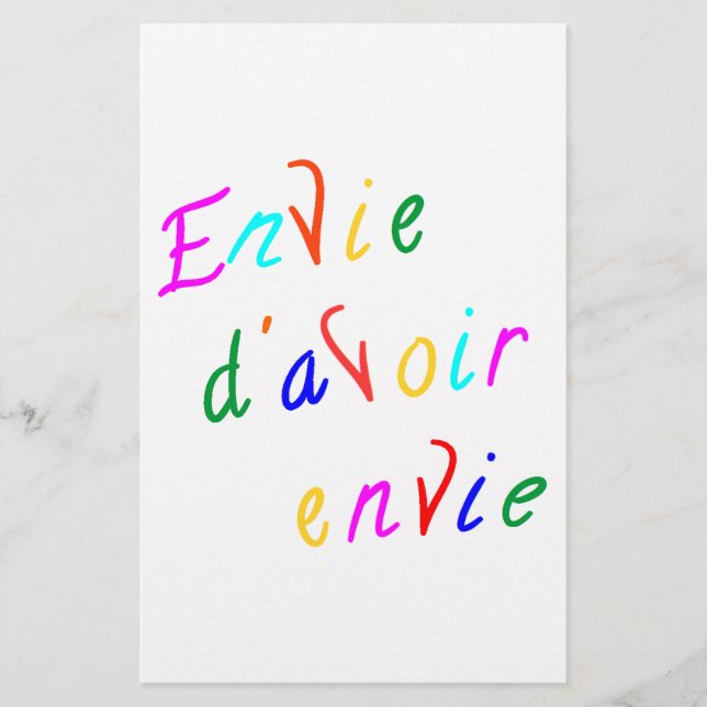 envie d'avoir envie (Front)