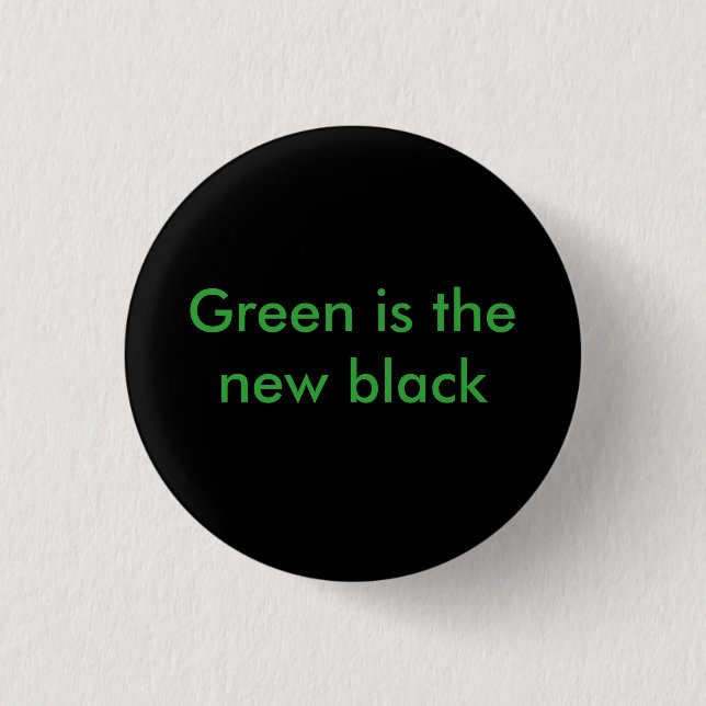 Environmental badge 1 inch round button (Front)