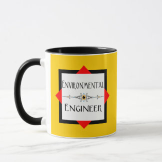 Environmental Engineer Decorative Line Mug