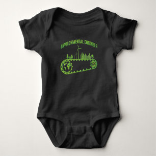 Environmental Engineer Environment Engineering Baby Bodysuit