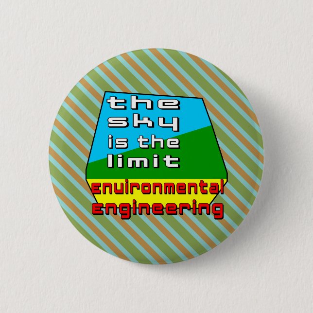 Environmental Engineering Limit  2 Inch Round Button (Front)