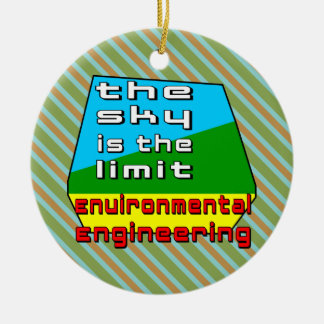 Environmental Engineering Limit Ceramic Ornament