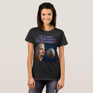 Environmental Impact women black T-shirt