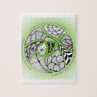 Environmental Mantra for Hikers & Mountain Climber Jigsaw Puzzle