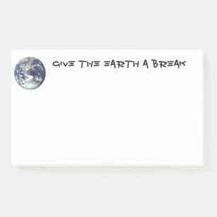 Environmental Motivational Statement Post-it Notes