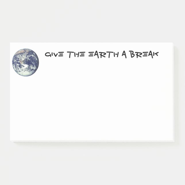 Environmental Motivational Statement Post-it Notes (Front)