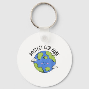 Environmental Protection 55th Earth Day Planet _2  Keychain