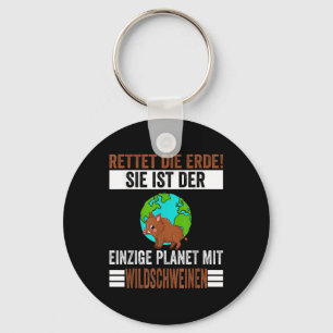 Environmental Protection Animal Protection Wild Bo Keychain