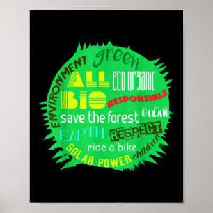 Environmental Protection Around The World Forest L Poster