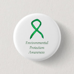 Environmental Protection Awareness Ribbon Pins