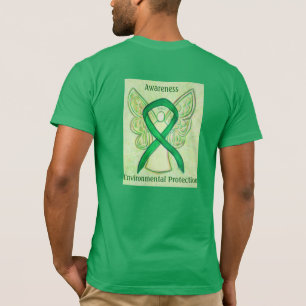 Environmental Protection Awareness Ribbon Shirts