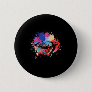 Environmental Protection Climate Protection Turtle 2 Inch Round Button