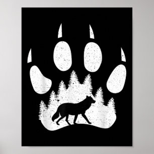 Environmental Protection Footprint Climate Protect Poster