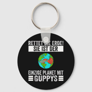 Environmental Protection Guppy  Keychain