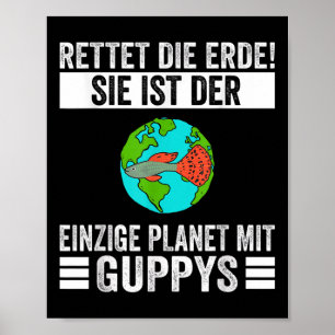 Environmental Protection Guppy Poster