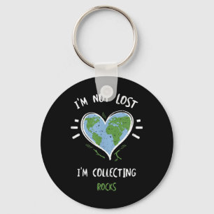 Environmental Protection_ Im Not Lost Im Coll... E Keychain