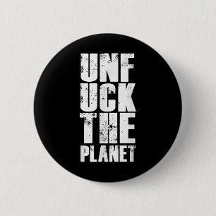 Environmental Protection Nature Planet Environment 2 Inch Round Button