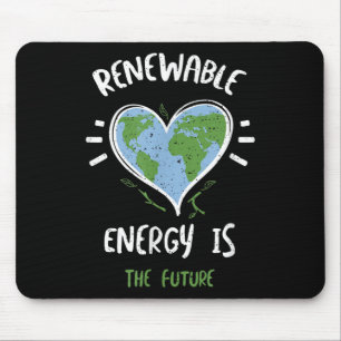 Environmental Protection_ Renewable Energy Is T... Mouse Pad