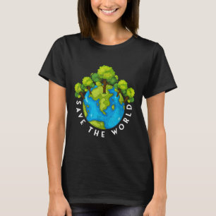 Environmental Protection Save The World T-Shirt