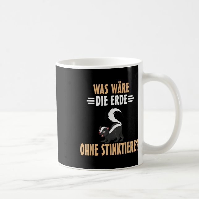 Environmental Protection Skunks  Coffee Mug (Right)