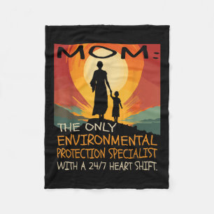 Environmental Protection Specialist & Mothers Fleece Blanket