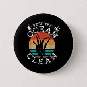 Environmental Sea Ocean Protection 2 Inch Round Button