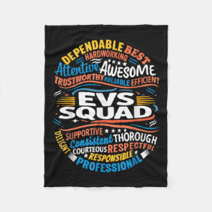 Environmental Services Squad Week Appreciation Fun Fleece Blanket