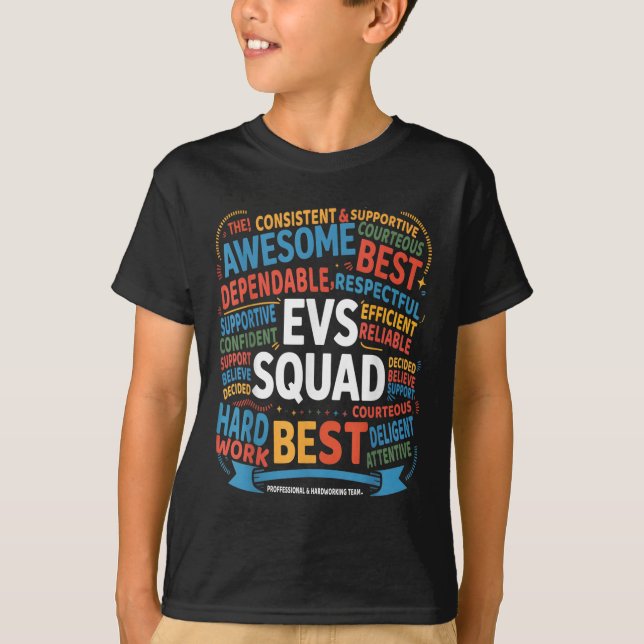 Environmental Services Squad Week Appreciation Fun T-Shirt (Front)