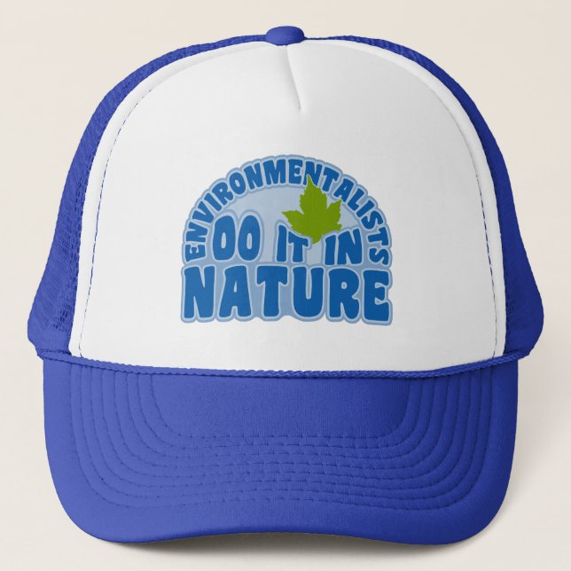 Environmentalist hat - choose colour (Front)