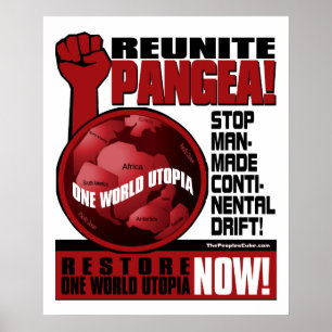 Environnement - Réunissez Pangea ! : Affiche de la